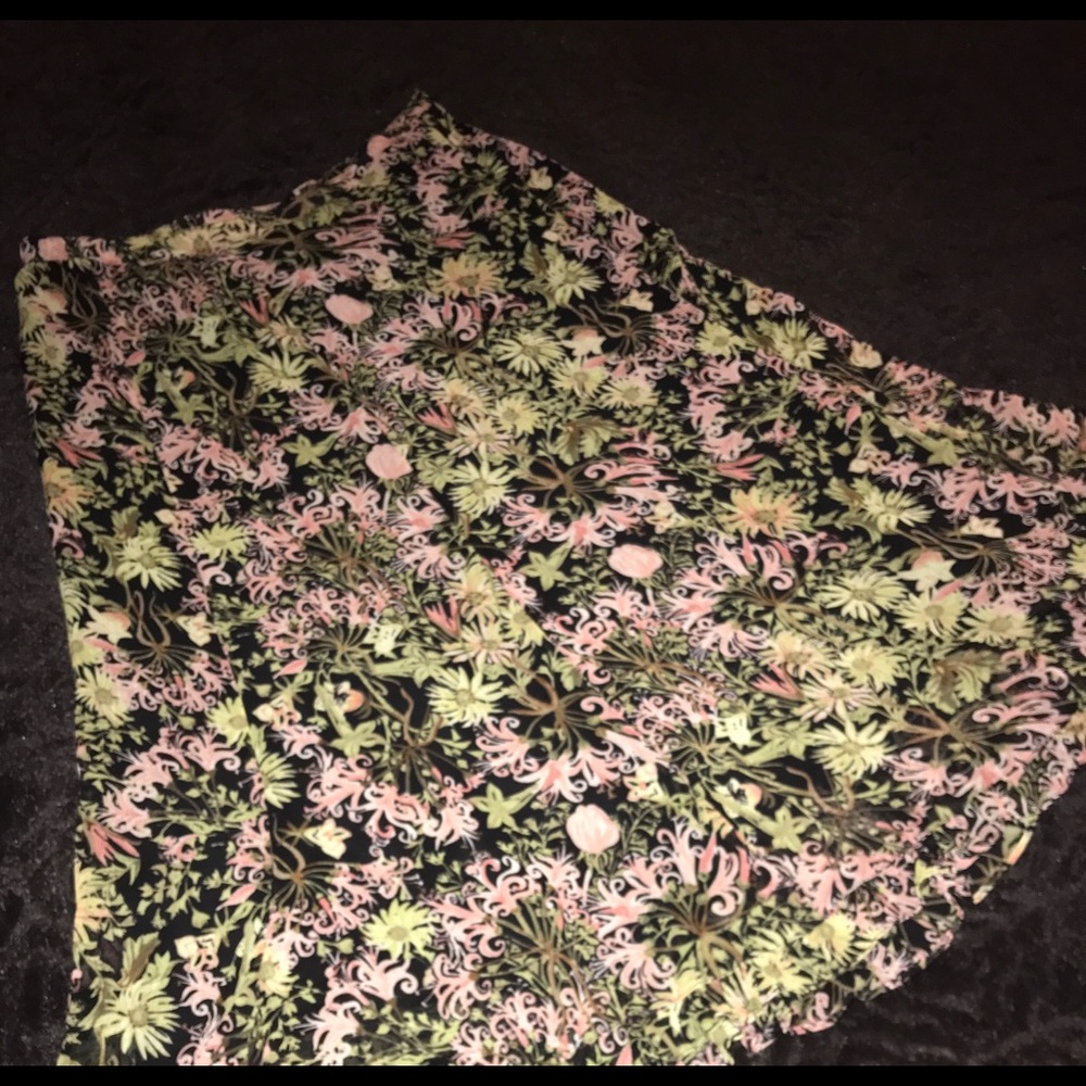 Vintage Sag Harbor midi flowing skirt💗